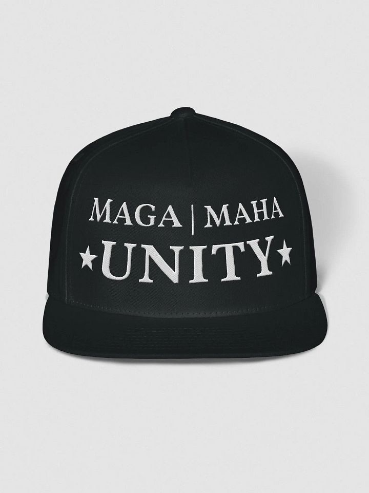 MAGA MAHA UNITY Flat Snapback Cap product image (1)