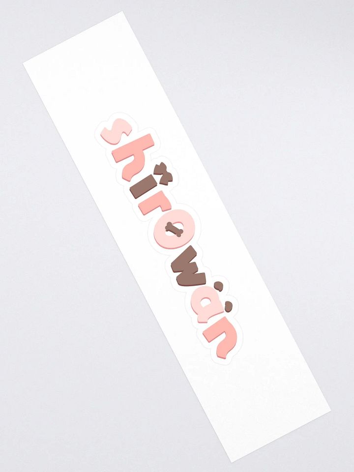 big ahh logo sticker product image (2)