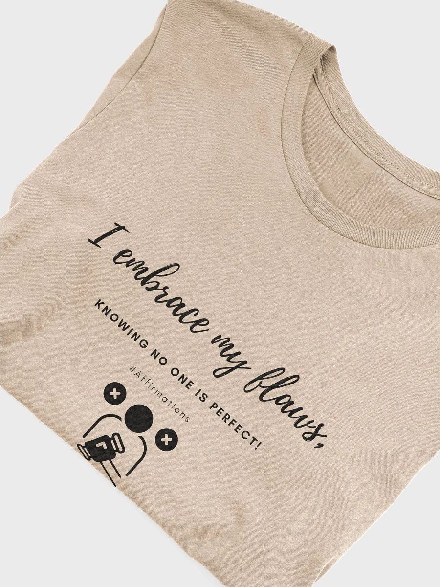 I embrace my flaws Dark Unisex Super soft T-Shirt product image (22)