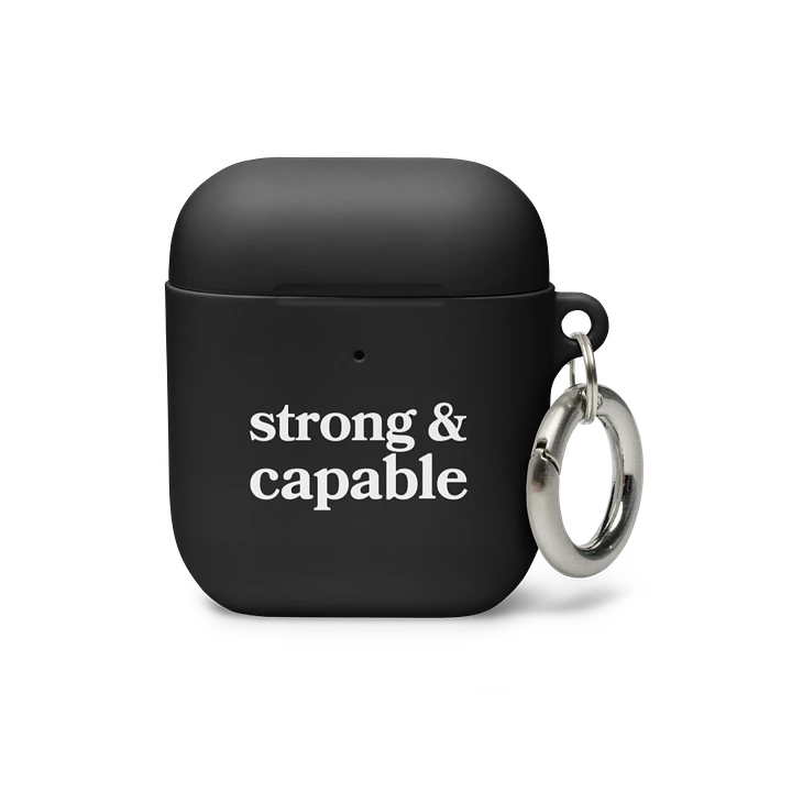 Strong & Capable Airpods Case product image (1)