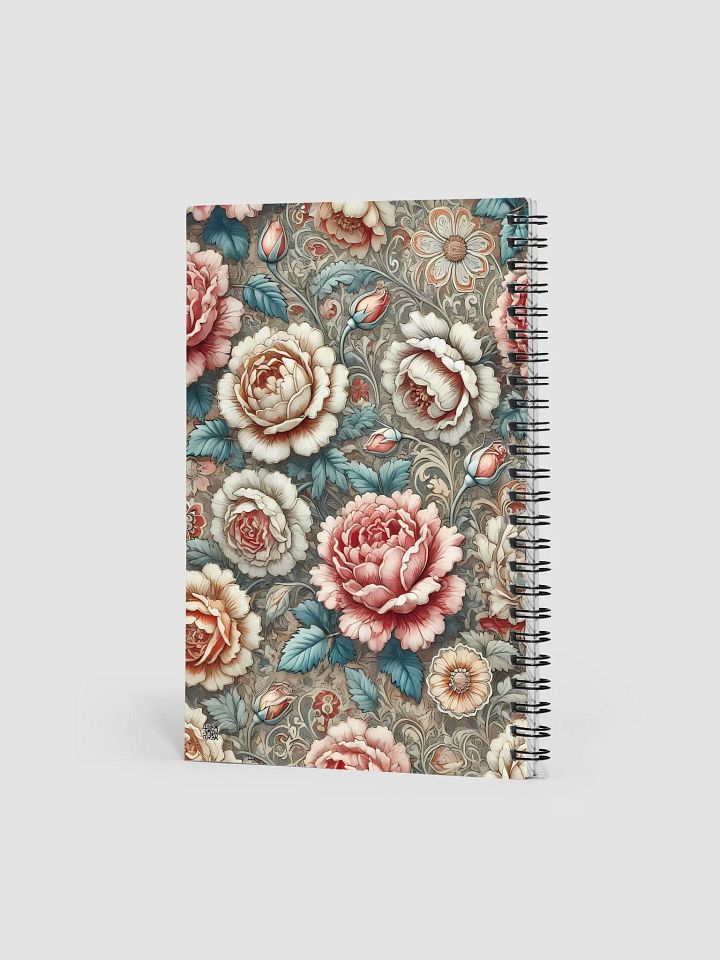 Royal Floral Spiral Notebook product image (2)