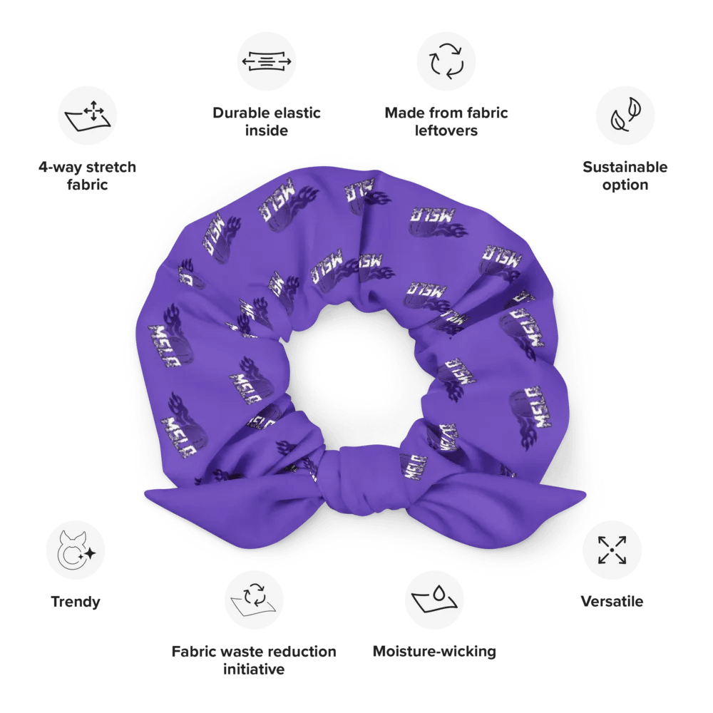 MSLA Purple Scrunchie product image (12)