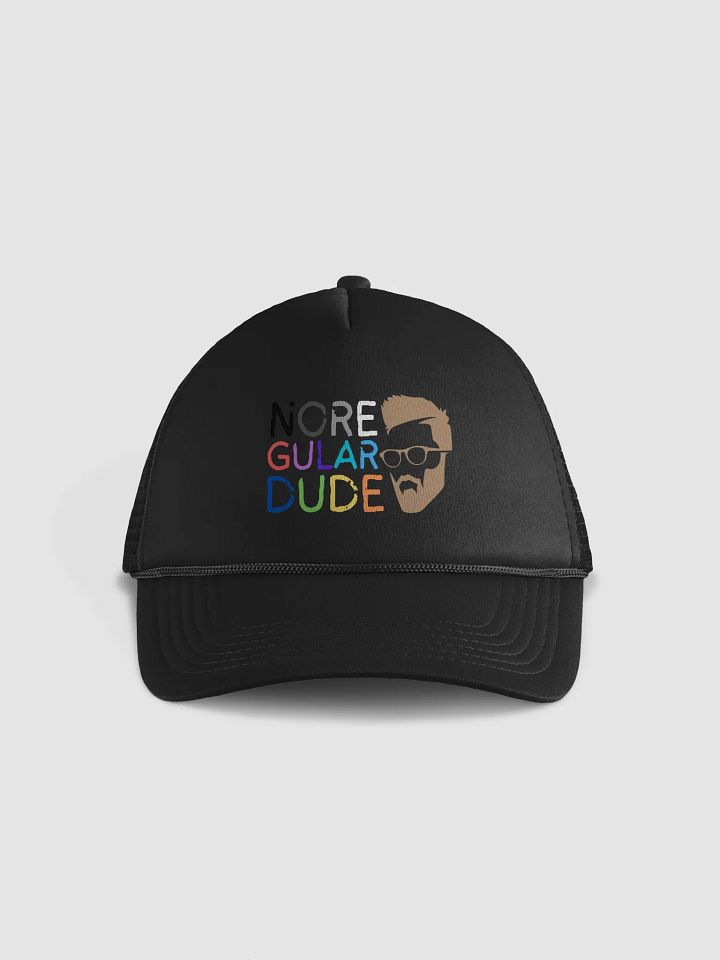 Colorful No Regular Dude Foam Trucker Hat product image (1)