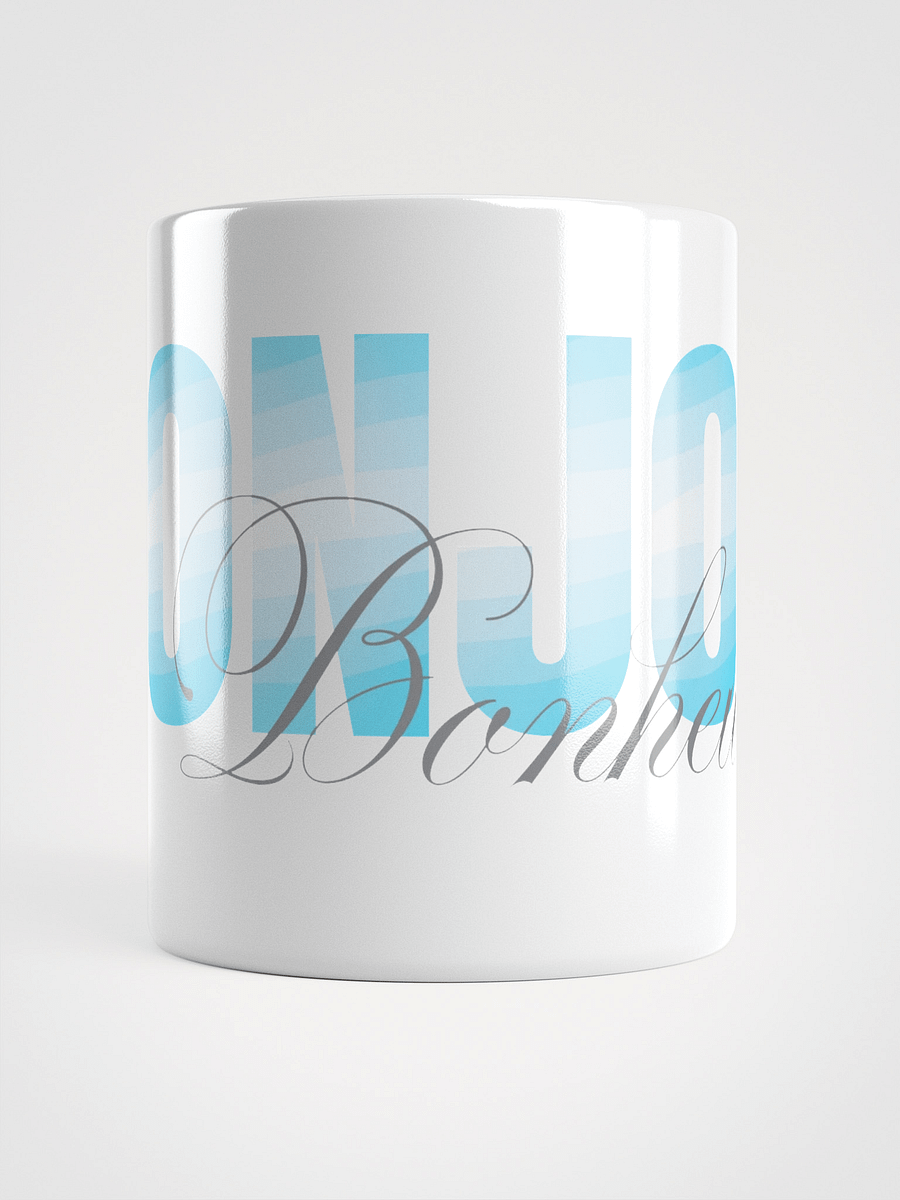 Mug Blanc Bonjour Bonheur - Cadeau Mug Message Positif product image (5)