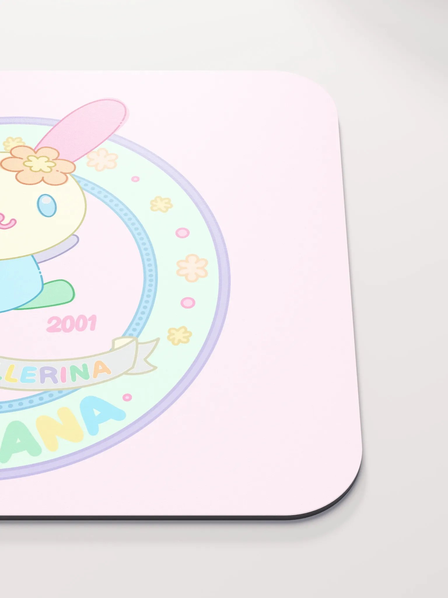 Rainbow Bunny Mouse Pad product image (5)