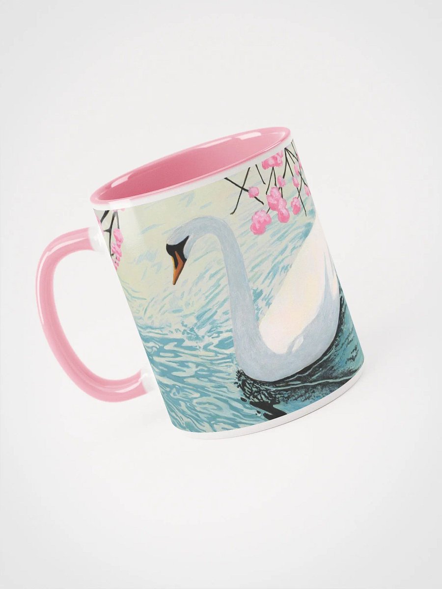 Tranquil Swan Lake Ceramic Mug product image (3)