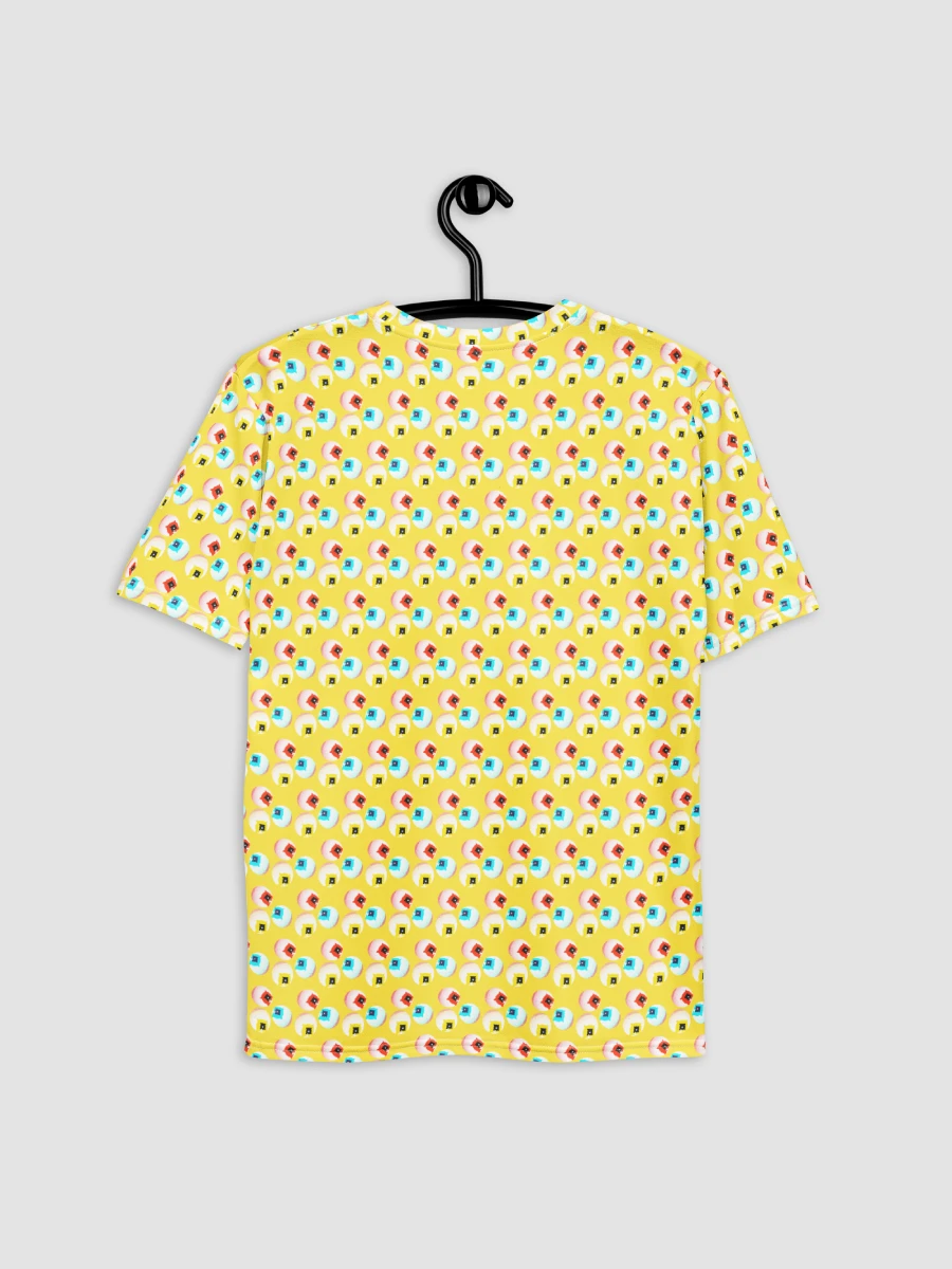 AIBALL All-Over Print Crew Neck T-Shirt (Yellow) product image (6)