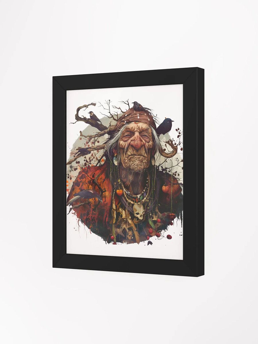 Baba Yaga - The Bad Witch of Slavic Folklore Framed High-Quality Matte Poster product image (15)