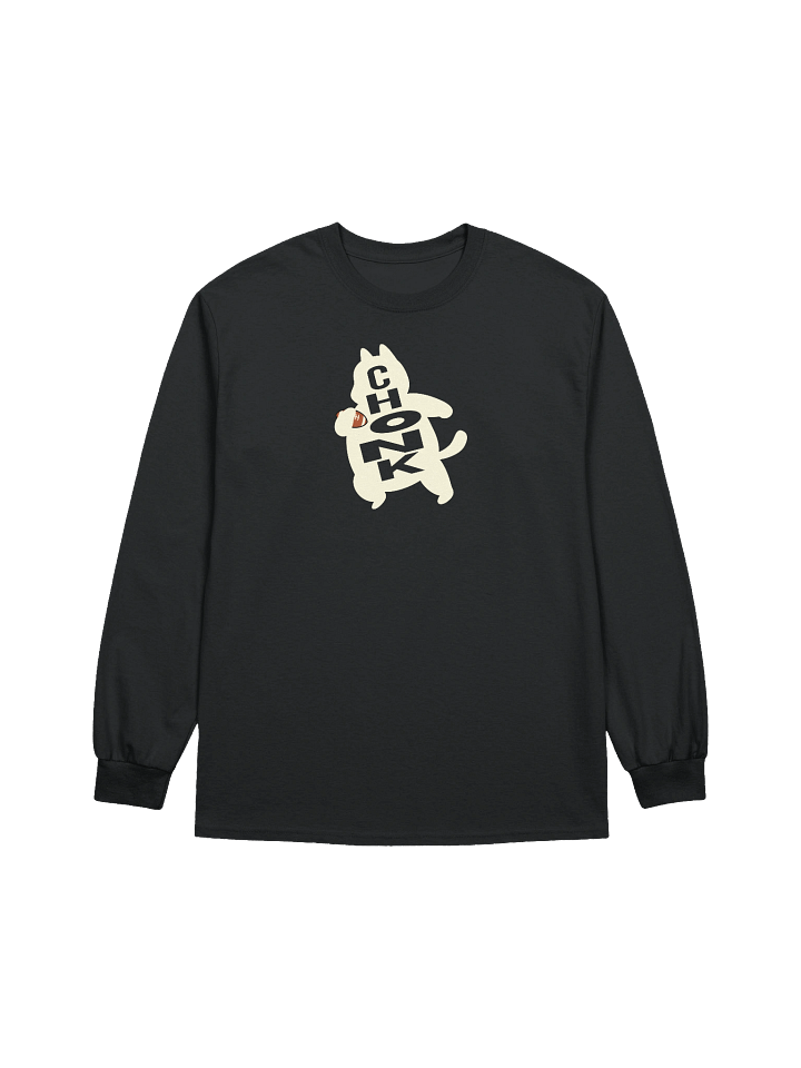 American Football Chonk Cat 1 - Unisex Adult Long Sleeve T-shirt product image (1)