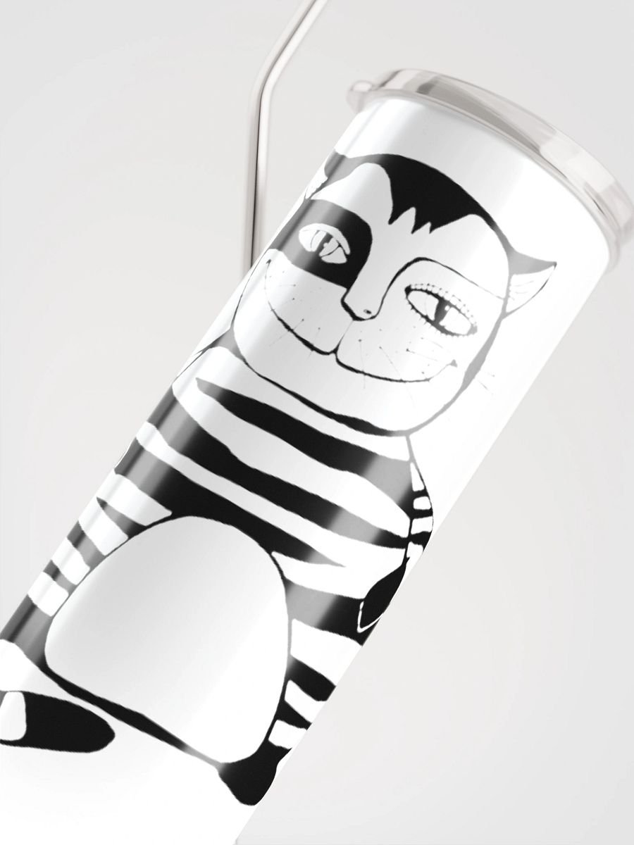 Eco-Friendly Stainless Steel Tumbler with Reusable Straw product image (4)