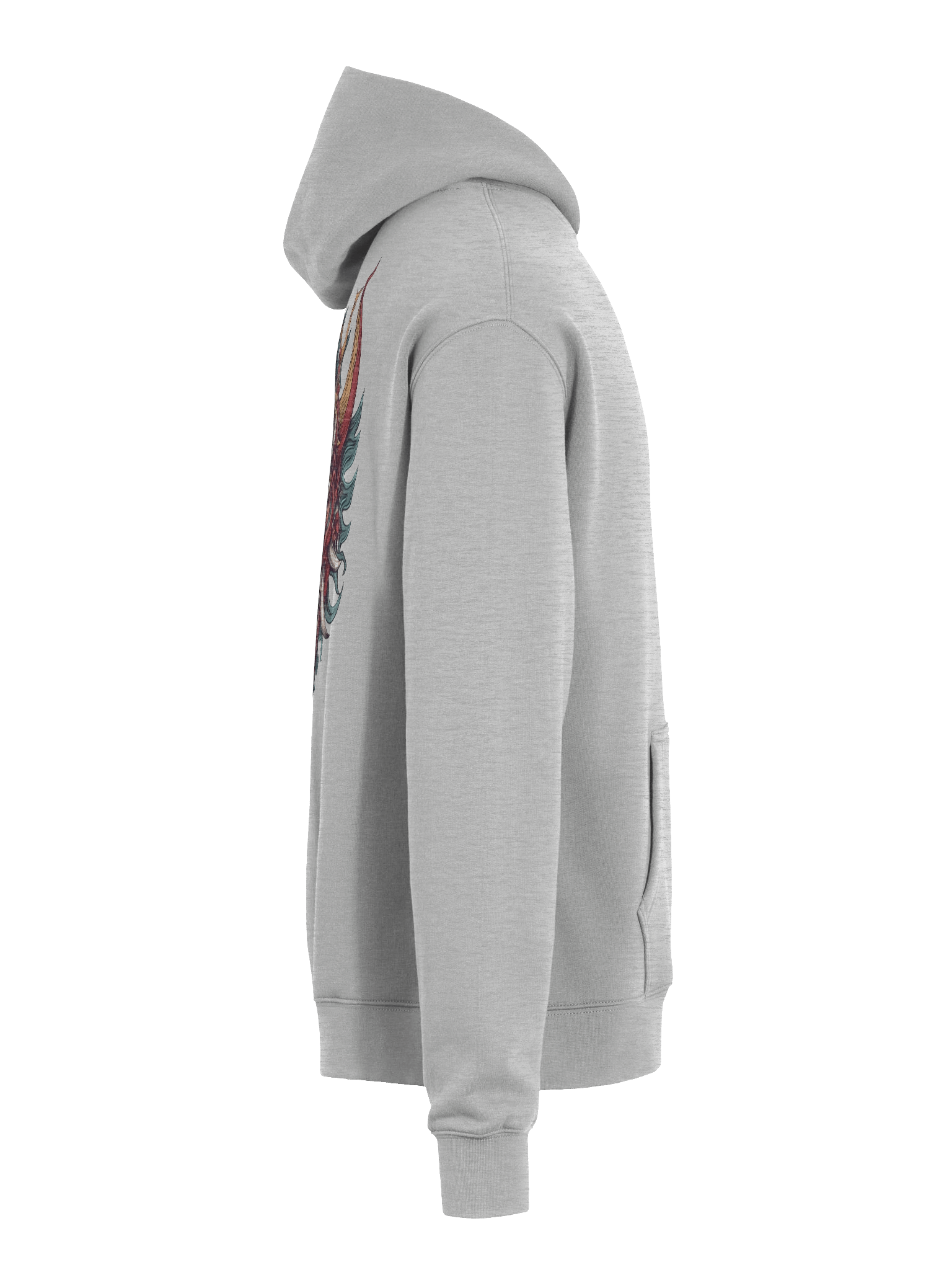 Mythical Demon Mask Unisex Oversized Hoodie product image (8)