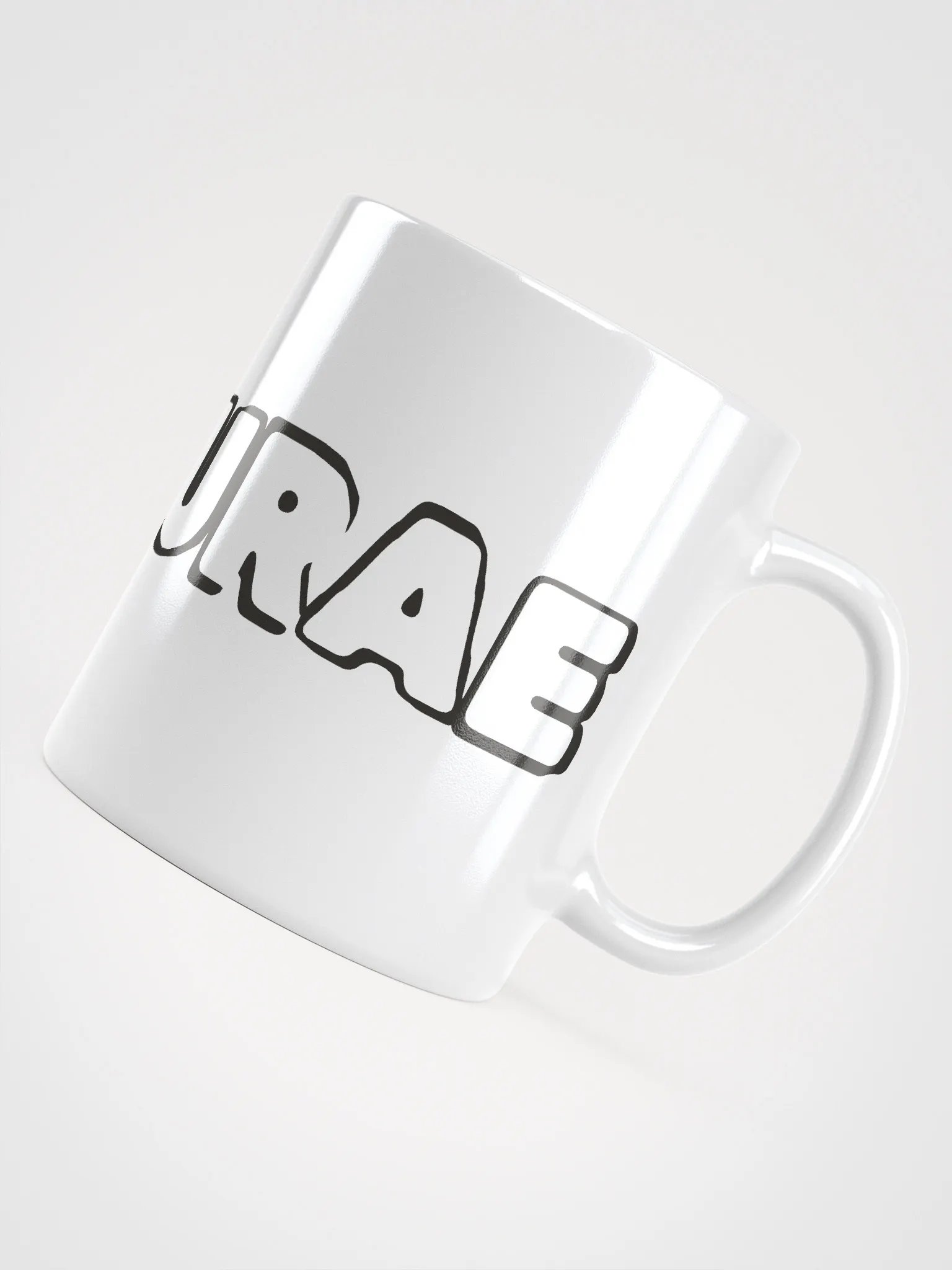 OBSCURAE White Glossy Mug product image (4)