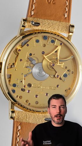 I think the Breguet Tradition 7027 is just perfect, front and back 😍

What do you think of Breguet? Is owing one on your watc...