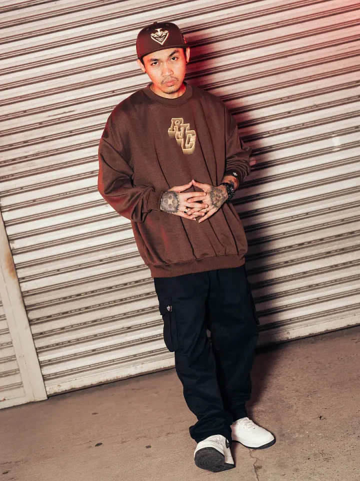 REAL JOKES MAZE SWEATSHIRT - BROWN product image (2)