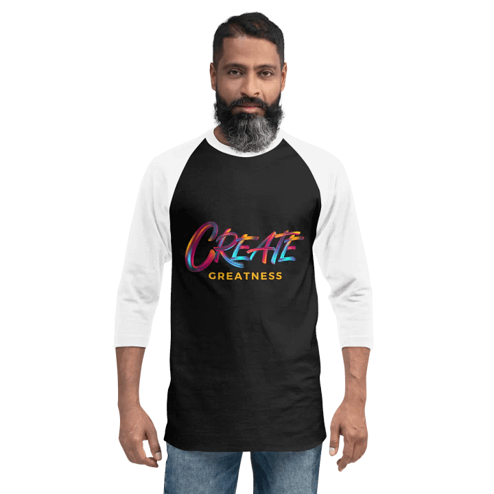 Create Greatness Dynamo Raglan Two Color Tee product image (1)