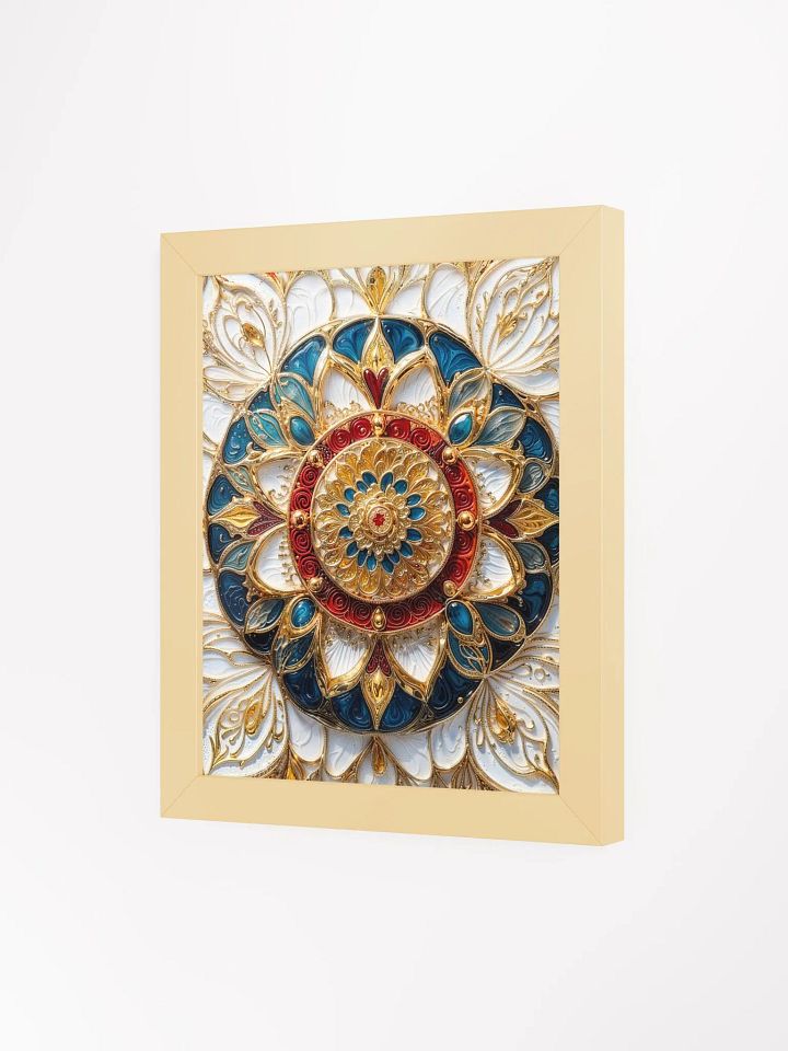 Premium Framed Matte Poster - Myriad Rosace product image (2)