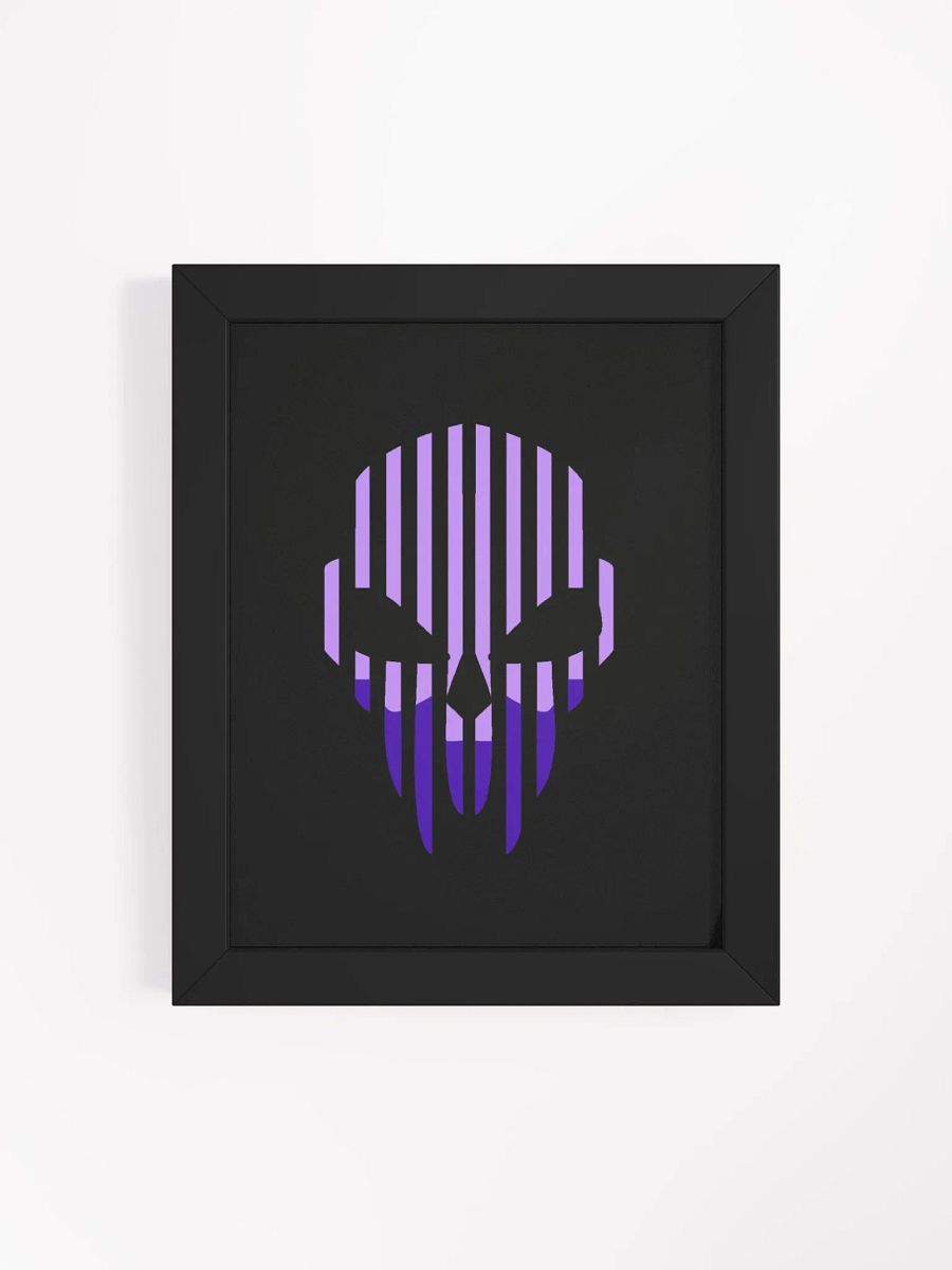 SolidCast Framed High-Quality Matte Poster Purp product image (82)