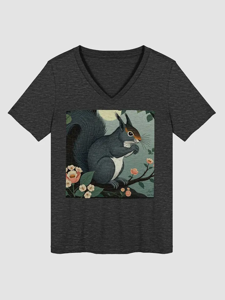 Sophisticated Comfort V-Neck Tee 20s Art Nouveau product image (1)