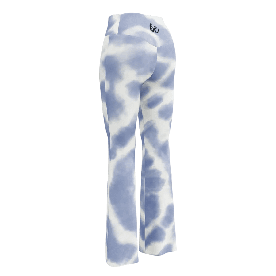 Ripple Effect Tie-Dye Flare Leggings product image (8)