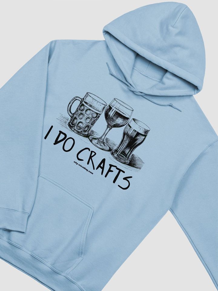 I Do Crafts Hoodie (light colors) product image (2)