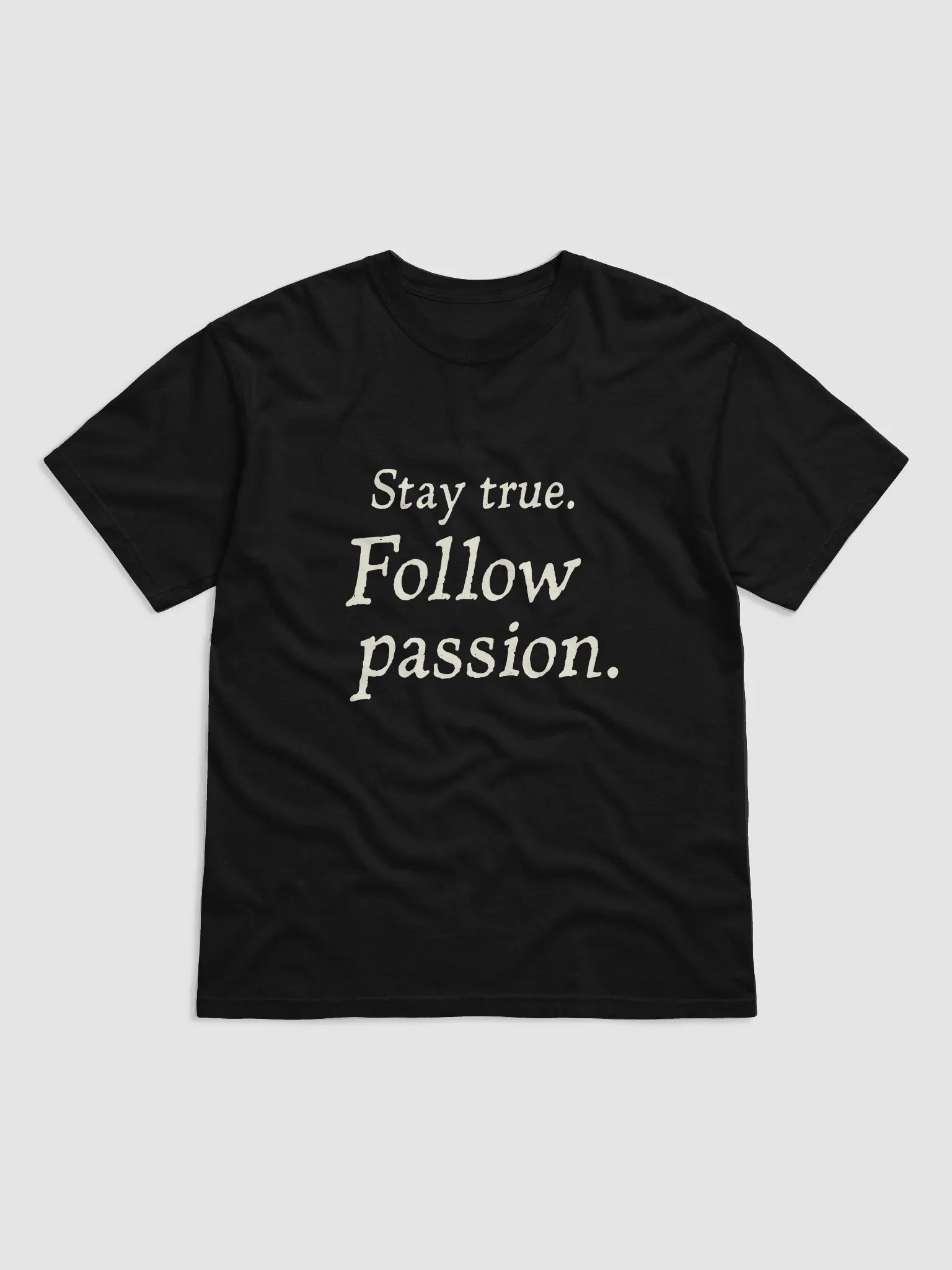 Stay True. Follow Passion. – The Ellen DeGeneres Inspired T-Shirt That Sparks Joy, Courage, and Authenticity product image (1)