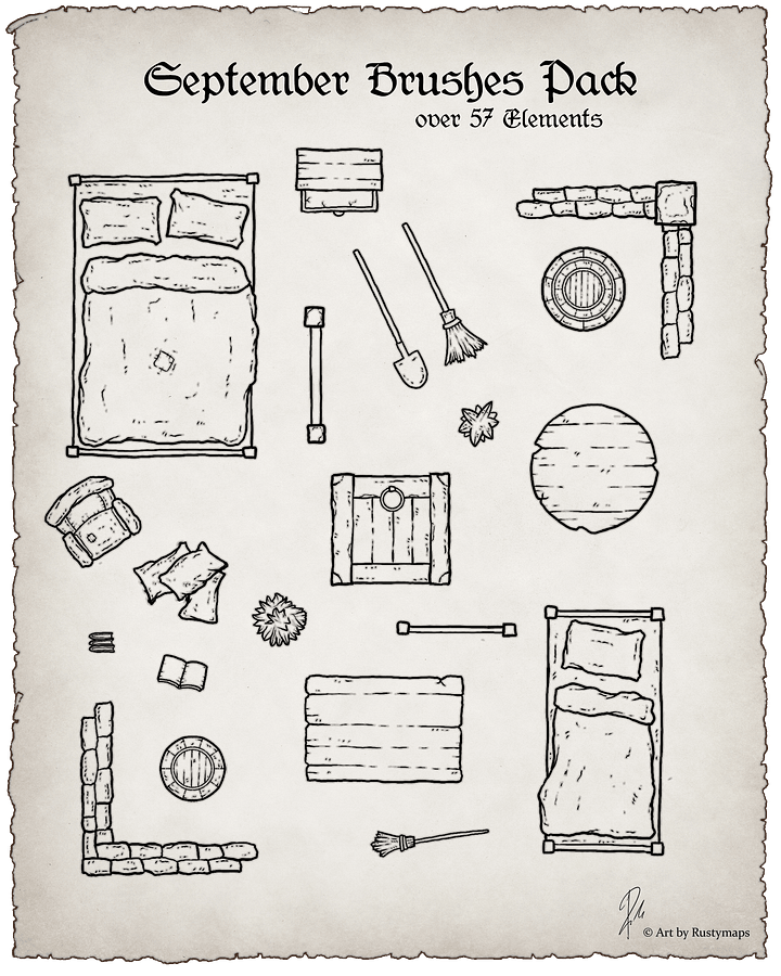 September Brushes Pack product image (1)