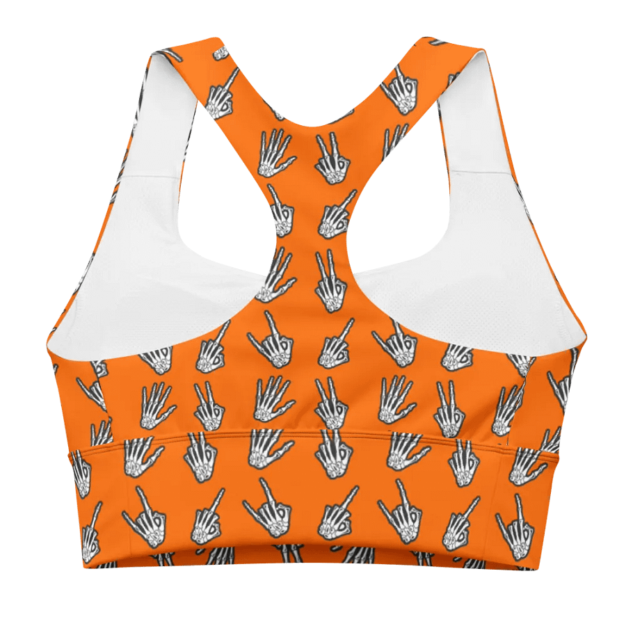 Bone Zone pattern sports bra product image (4)