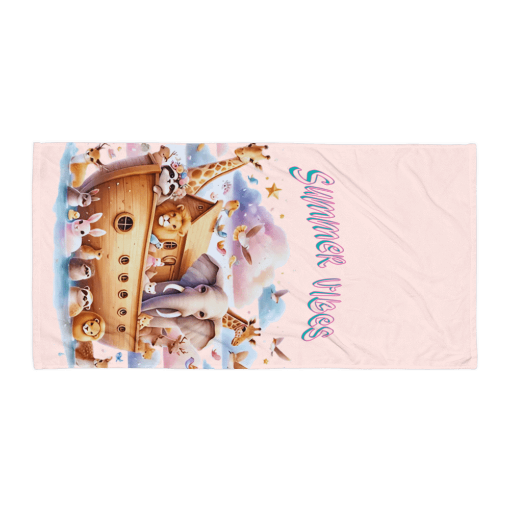 summer vibes with Vibrant oasis Sublimated Towel product image (1)