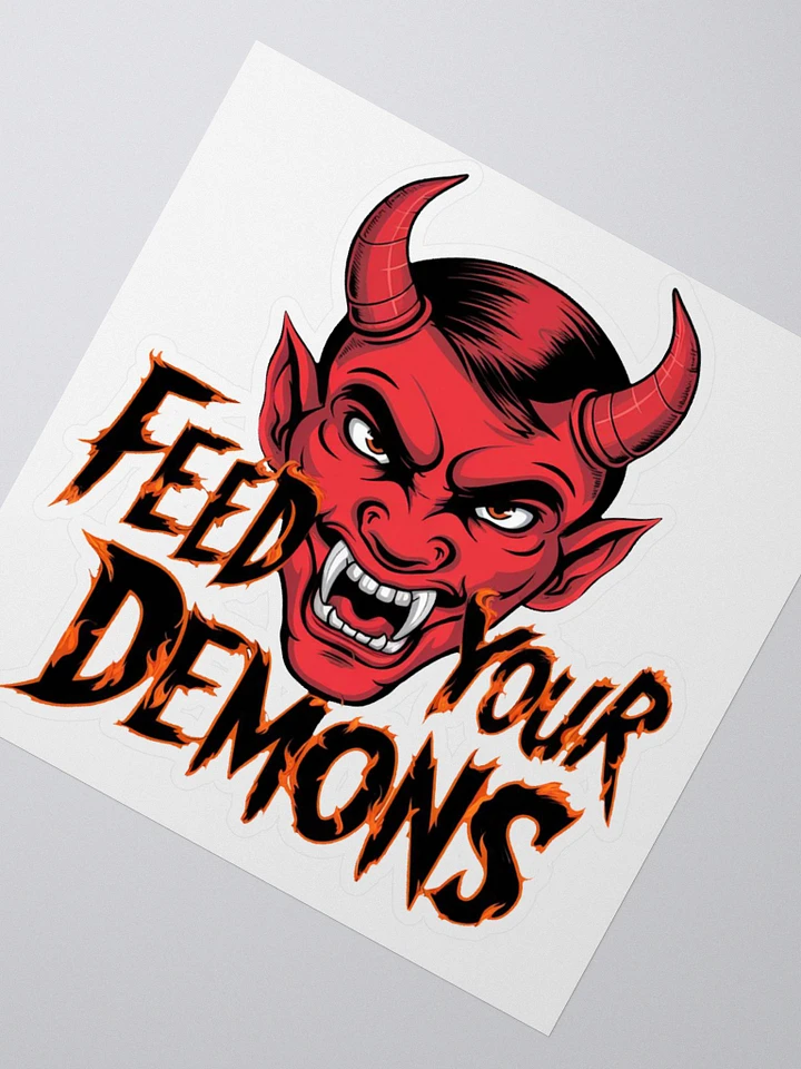 Vinyl Feed Your Demons Sticker product image (5)