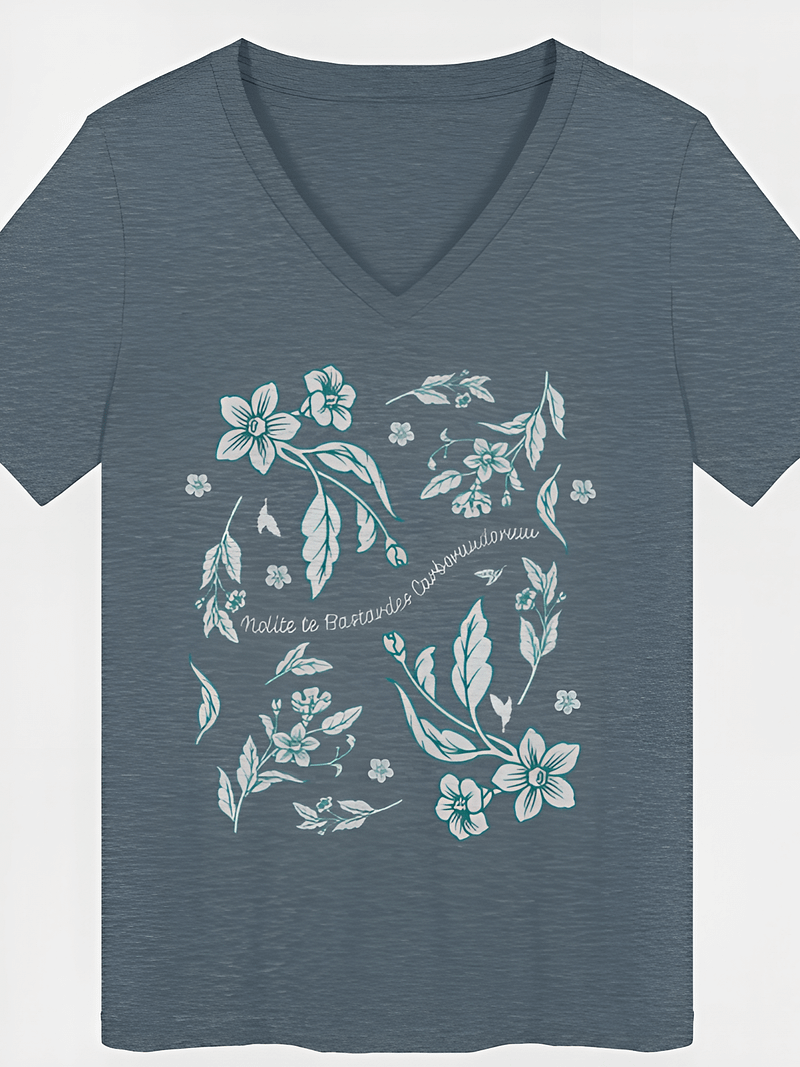 Subtle Empowerment V-Neck Tee