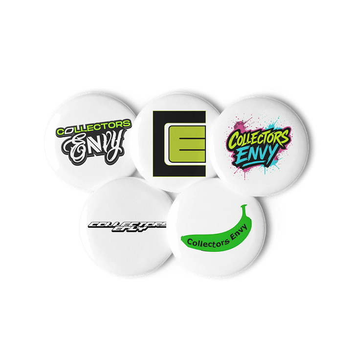 Collectors Envy Logo Pin Button Pack product image (3)