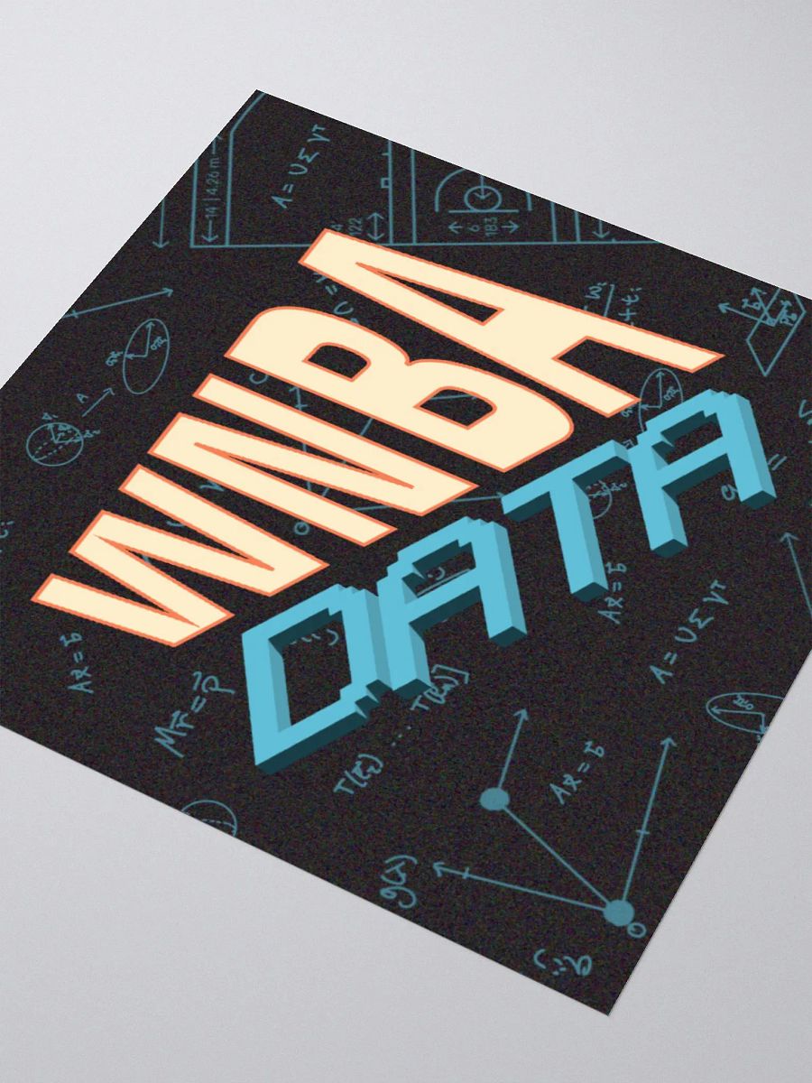 WNBADATA Square Sticker product image (3)