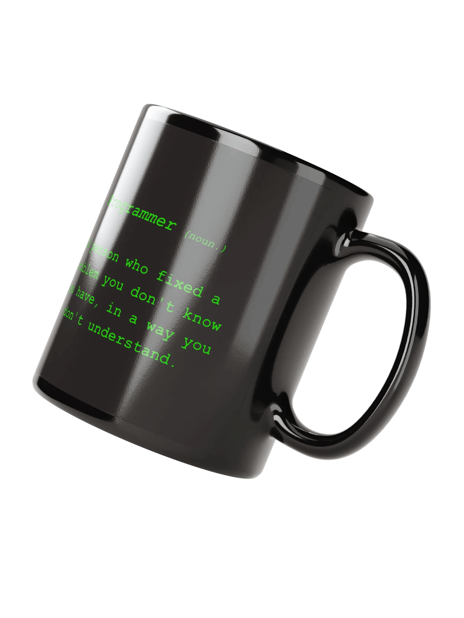 Programmer (noun) Mug - Black product image (4)