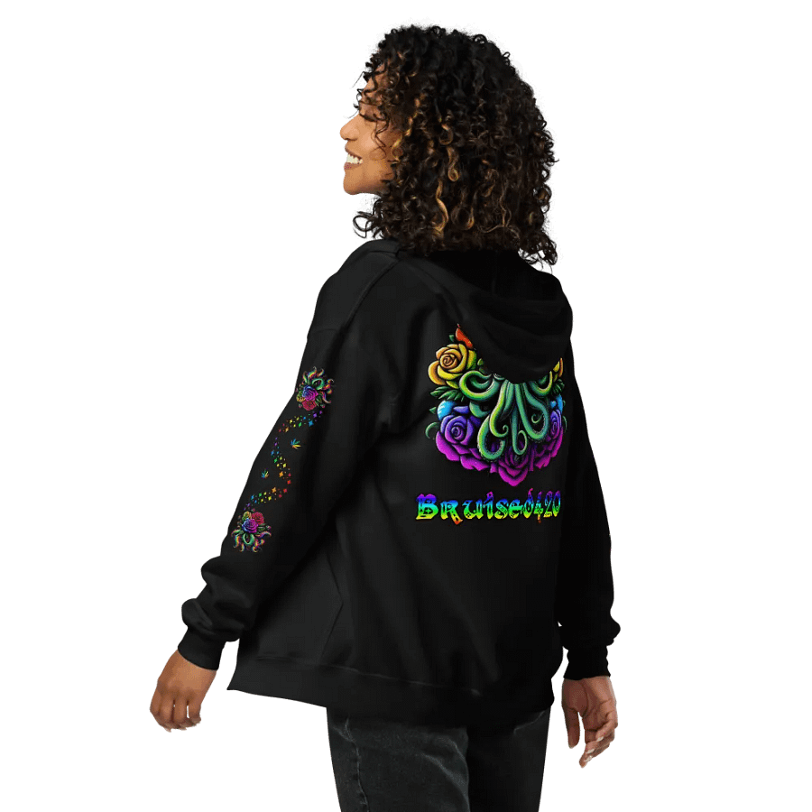 PRIDE Cthulhu Royalty Hoodie Zip-Up (Lots of Colors!) (Up to 5xl!) product image (52)
