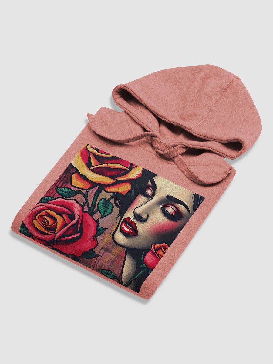 Rose colored glasses, Cozy Cotton Blend Unisex Hoodie product image (6)