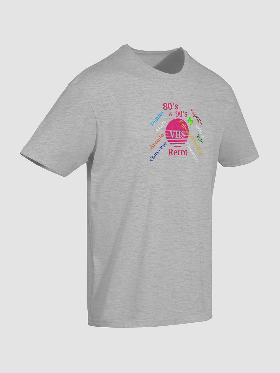 Retro VHS Circle Unisex T-Shirt product image (6)