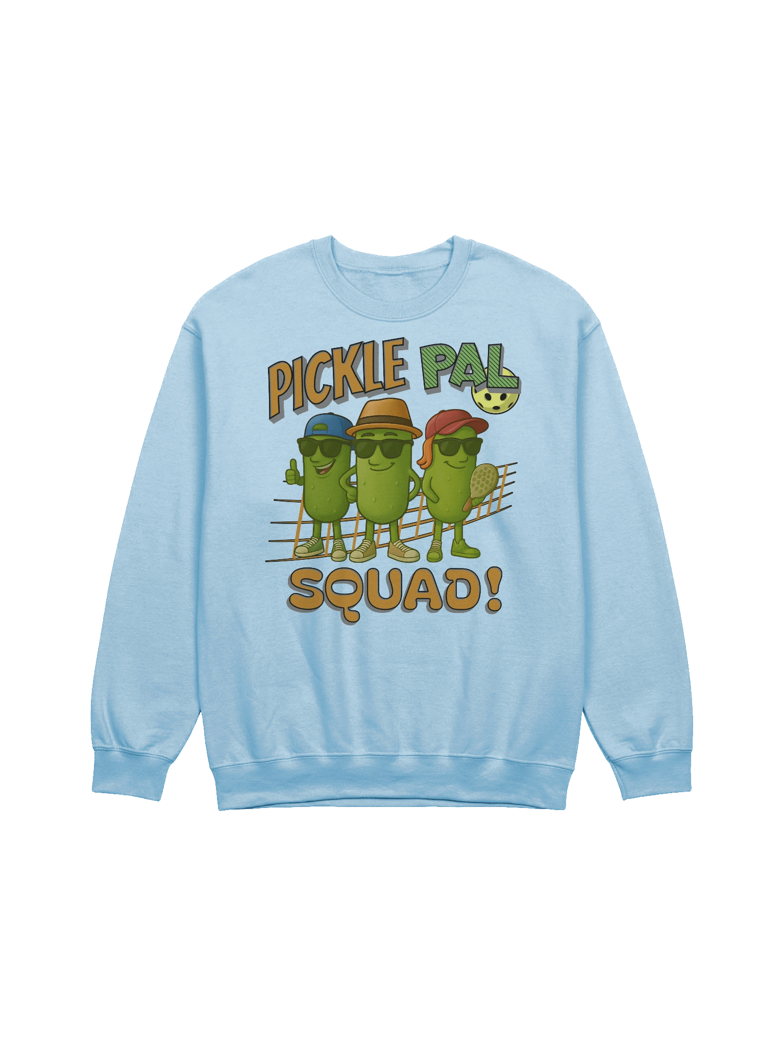 Pickle Pal Squad Pickleball Crewneck Sweatshirt product image (15)