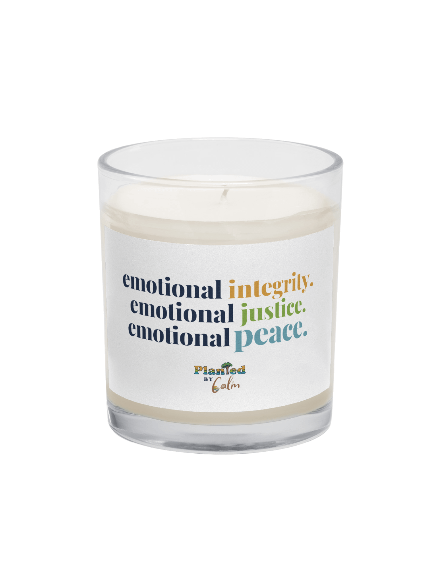Official Planted By Calm | Calm Keepers Calming Candle (Unscented) product image (1)