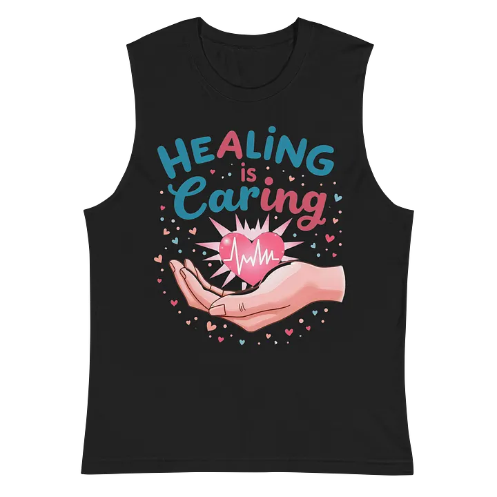Healing Heartbeat Muscle Tank product image (3)