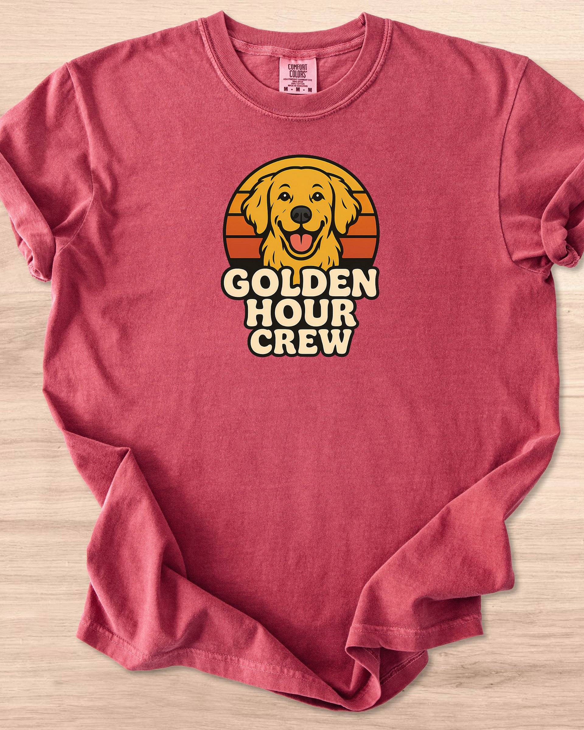 Golden Hour Crew (Golden Retriever) Tee product image (21)