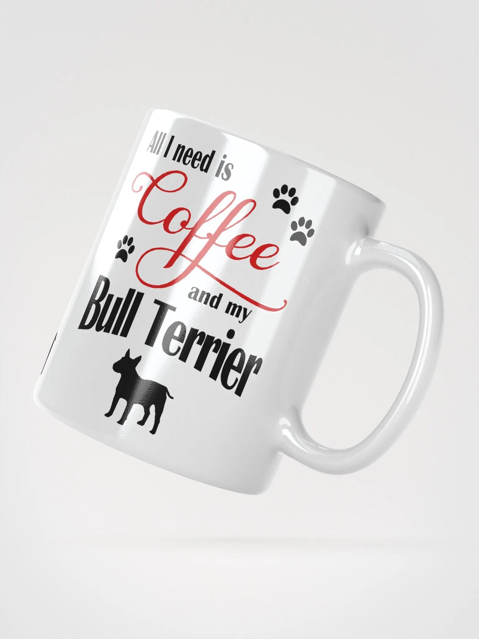 Coffee and my Bull Terrier Mug product image (2)