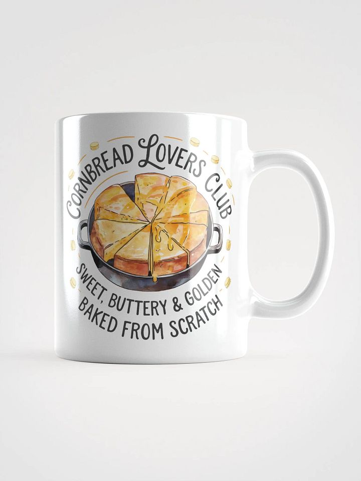 Cornbread Lovers Club White Glossy Mug product image (1)