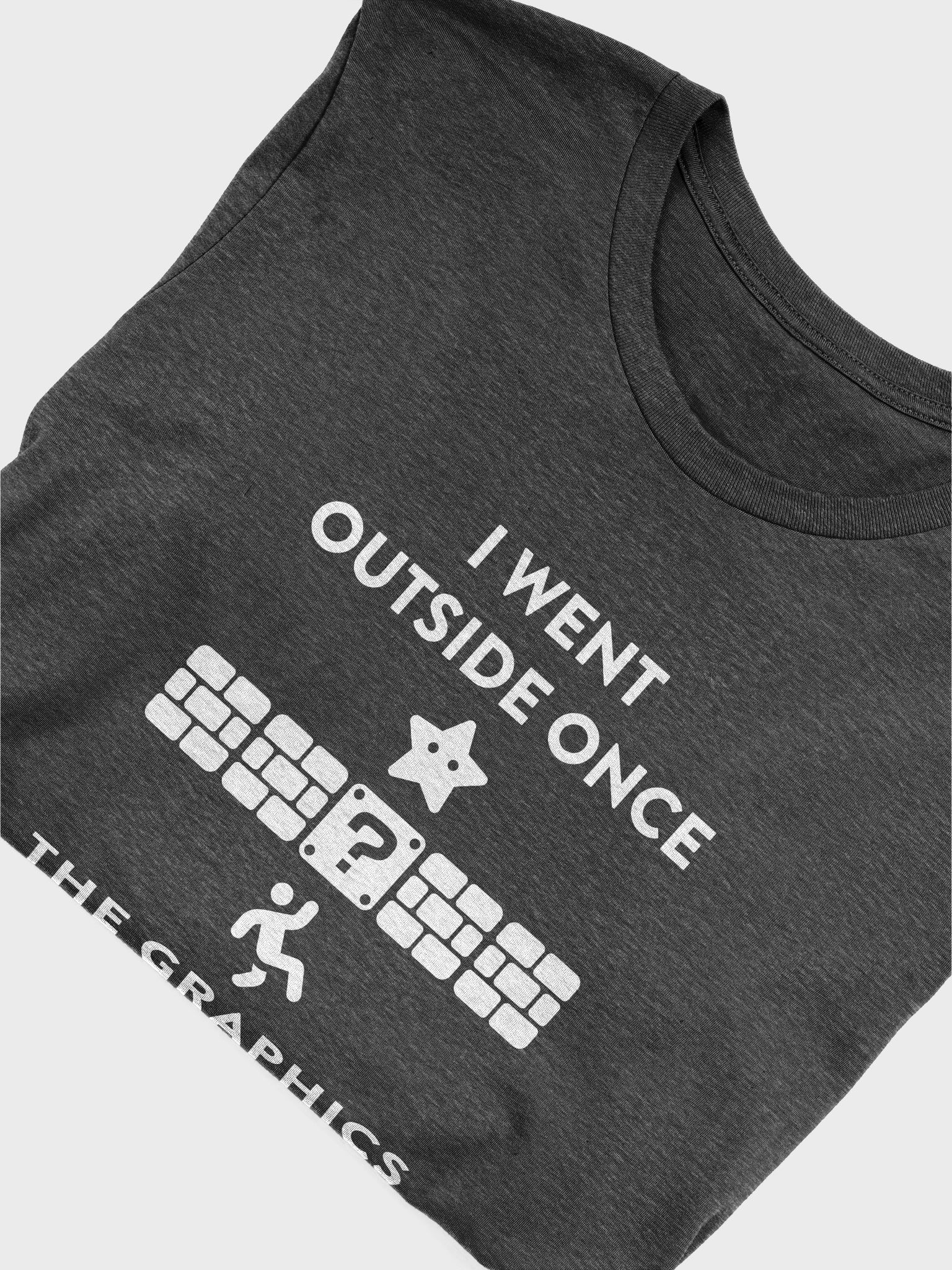 I Went Outside Once - PixelGum Tee product image (5)