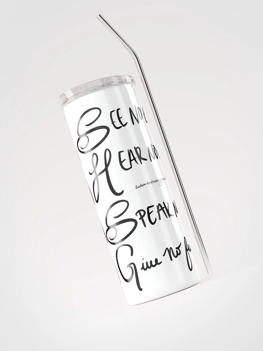 See No Evil Ghostie Tumbler product image (3)