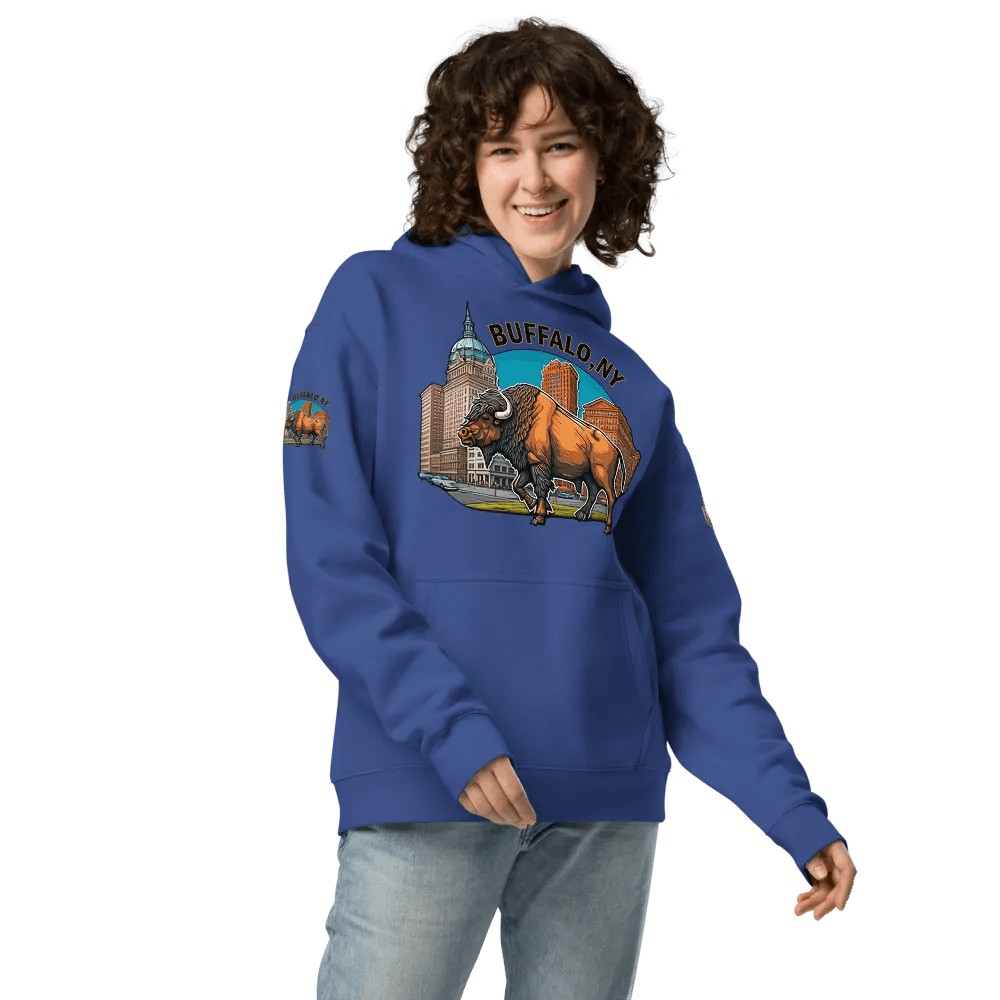 Bold Buffalo New York Oversized Hoodie product image (3)