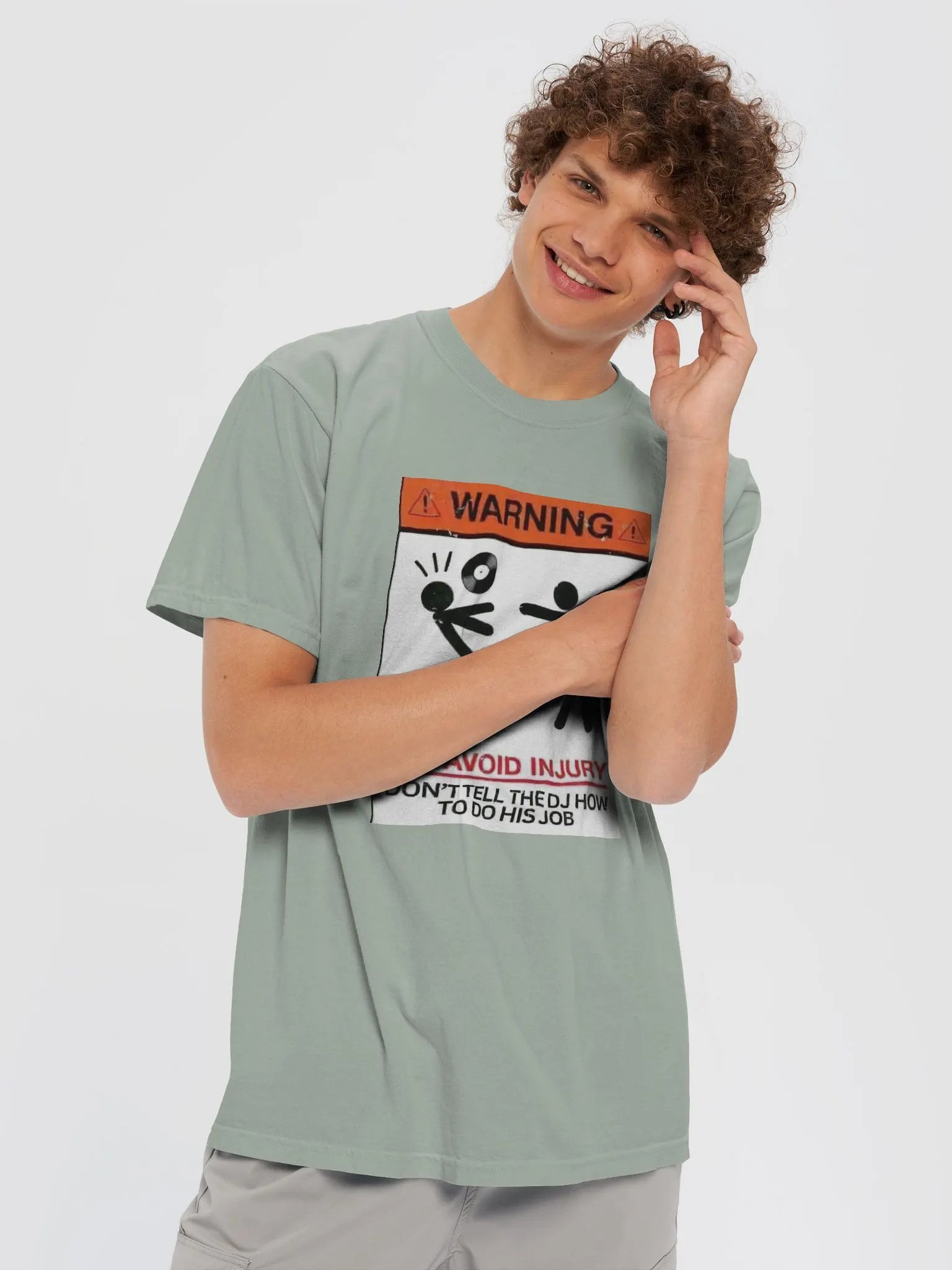 DJ's Warning Sign Tee product image (64)