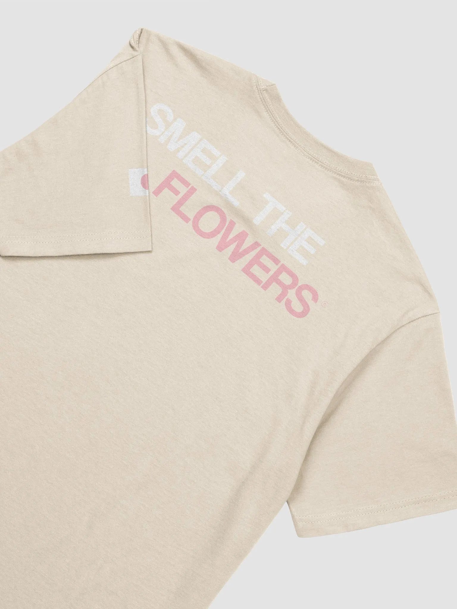 SMELL THE FLOWERS WORDMARK TEE product image (3)