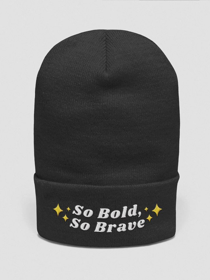 So Bold, So Brave Beanie product image (4)