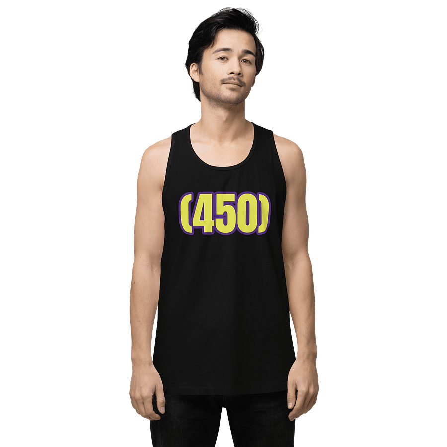 Bold 450 Yellow Number Men's Tank Top product image (1)