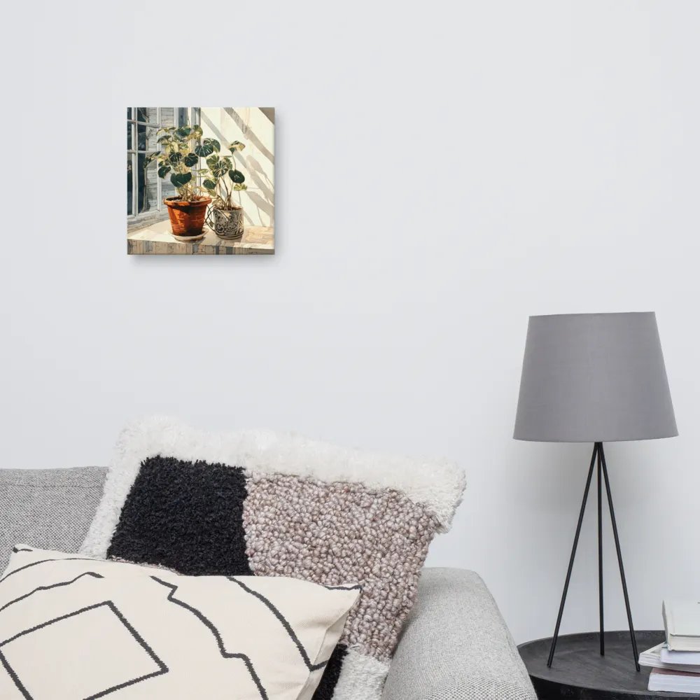 Art2401-10 Potted Plants Still Life - Canvas Print - sm product image (7)